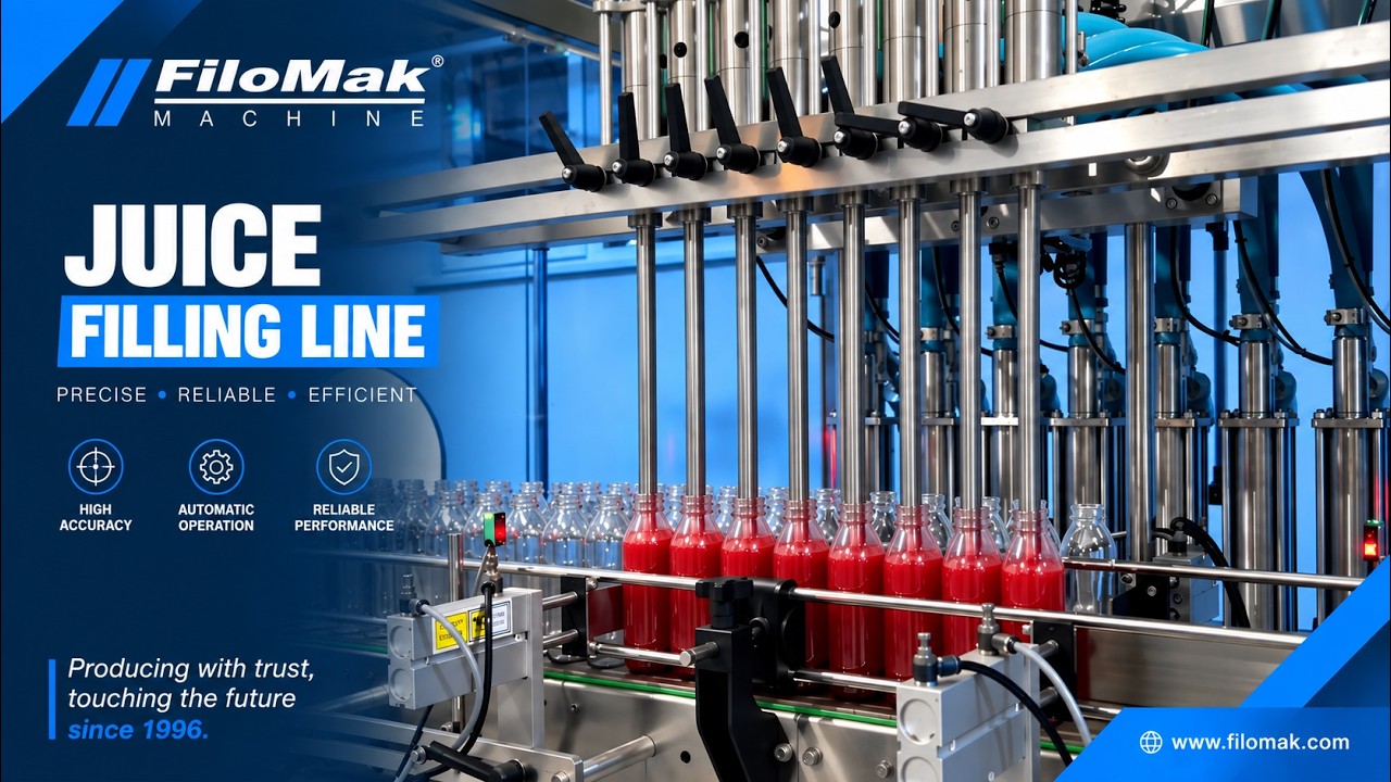 Meyve Suyu Dolum Makinesi - Juice Filling Machine