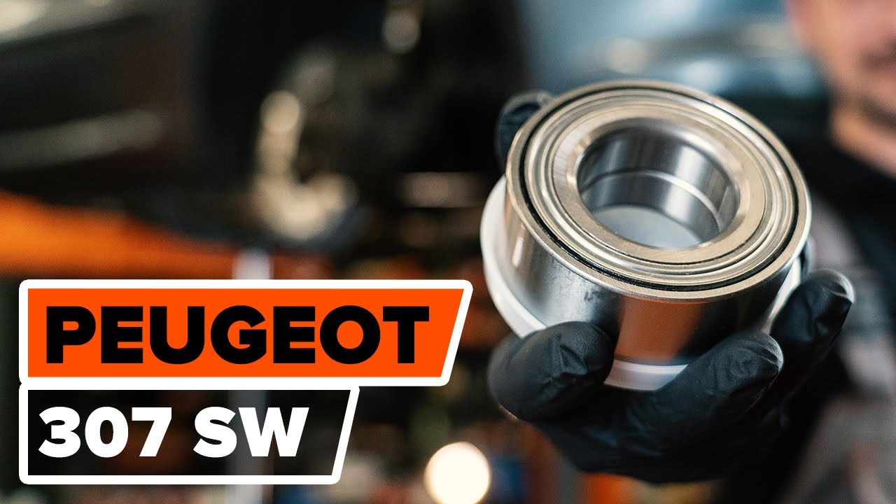 Comment remplacer un roulement de roue avant sur PEUGEOT 307 (3H) [TUTORIEL AUTODOC]