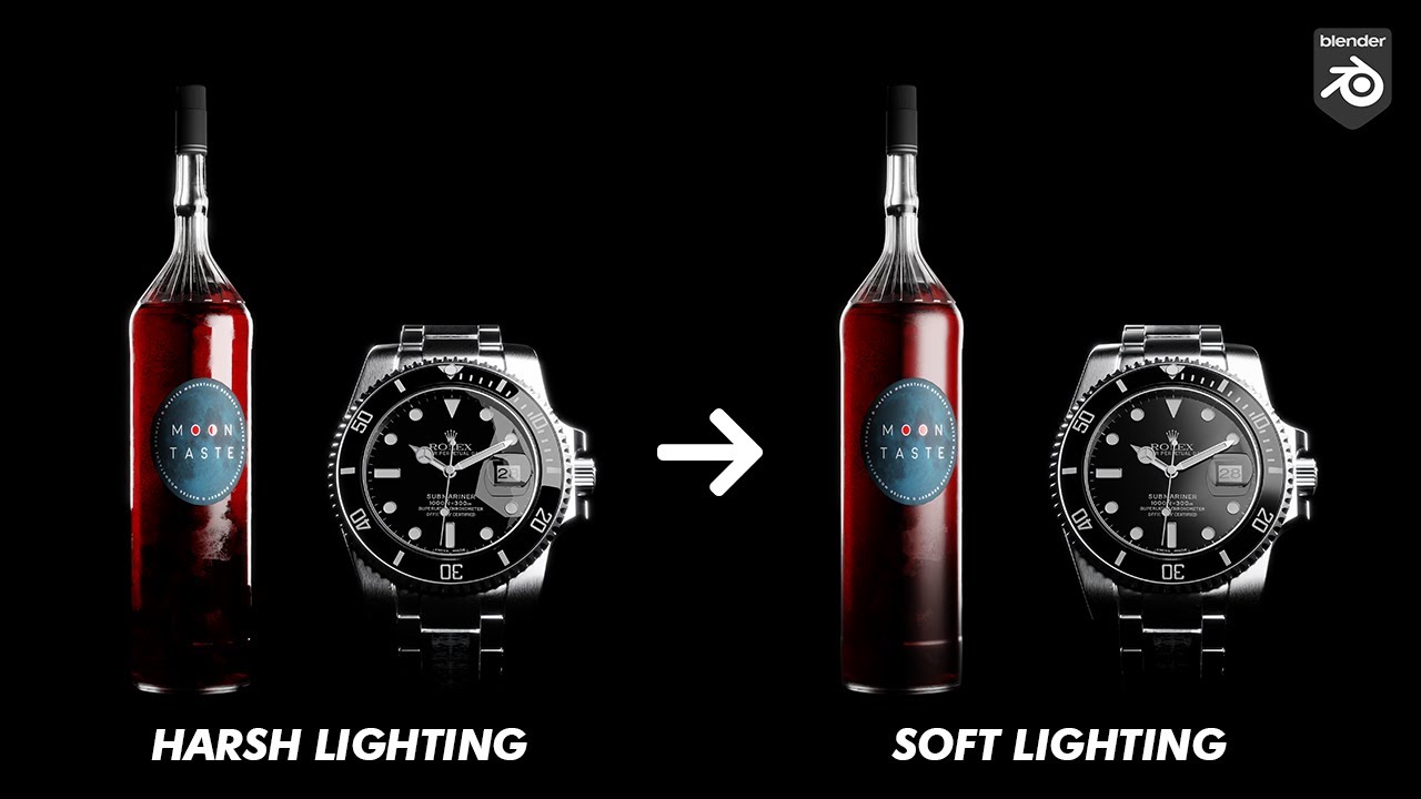 How to fix Area Lights | Soft lighting in Blender in 3 minutes