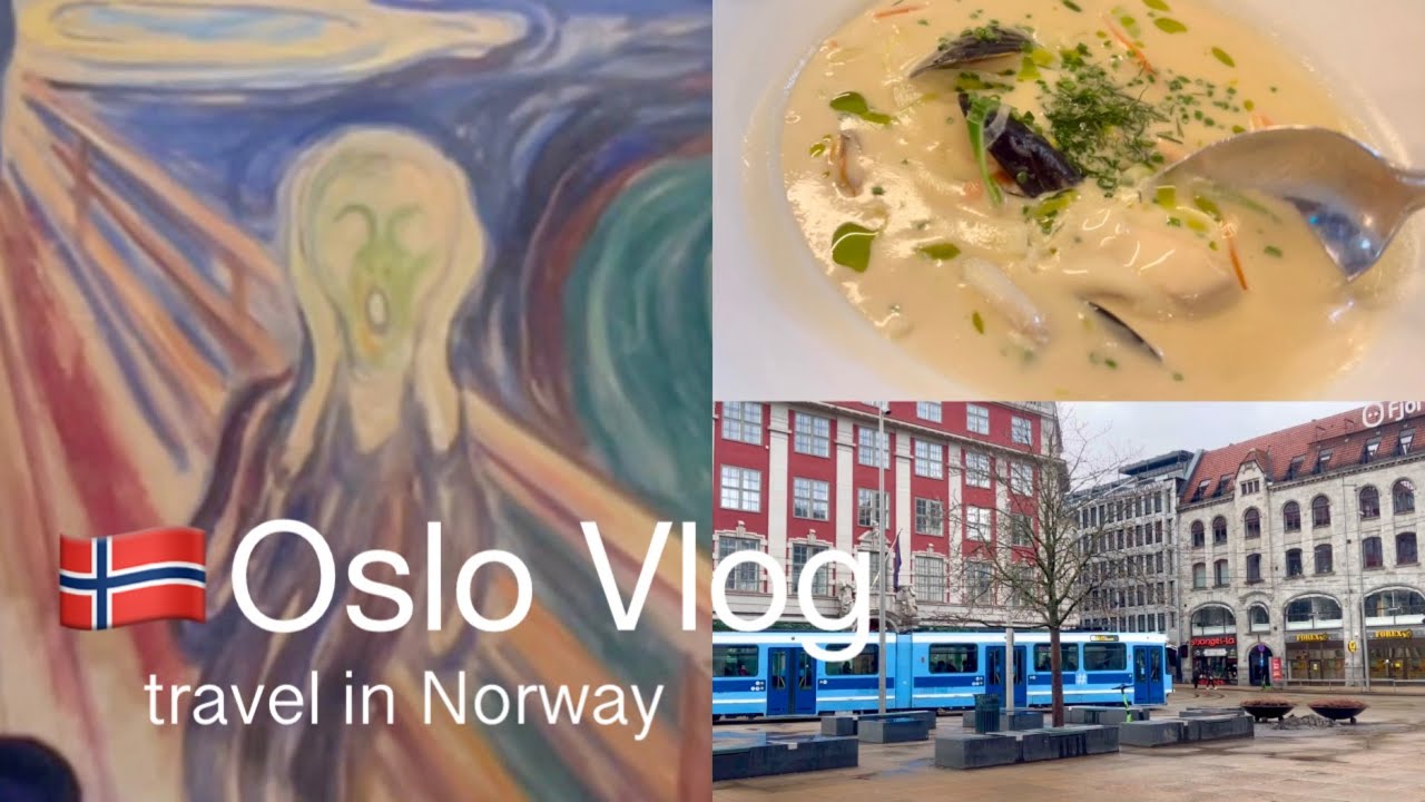 ノルウェー🇳🇴オスロ旅行！ムンク美術館！オスロ市庁舎！