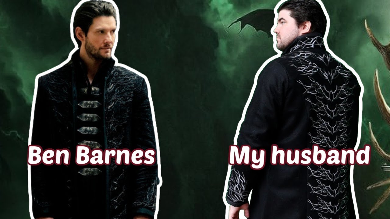 I made the Darkling coat for my husband || Shadow and Bone Kefta Cosplay