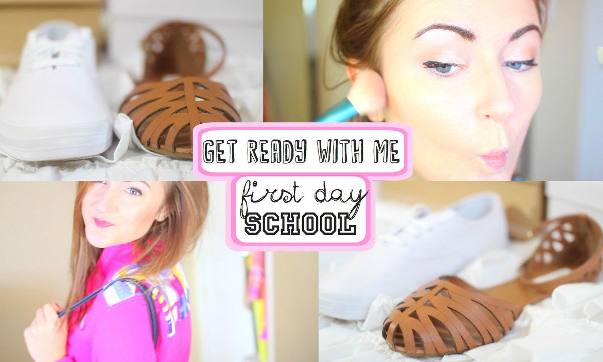 Get Ready with Me ❤ First Day of School + Outfit Ideas for School