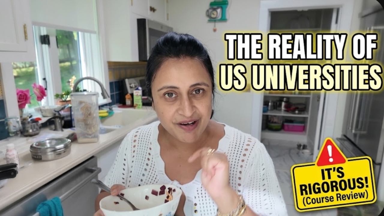 The Reality of US Universities!!!🎓| Busy Day In My Life Vlog | Simple Living Wise Thinking