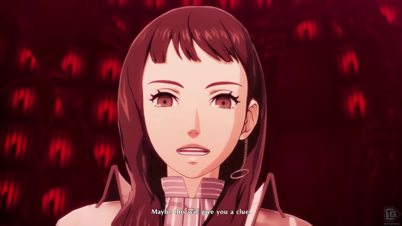 Persona 5 Strikers - Kuon Ichinose & EMMA Scene