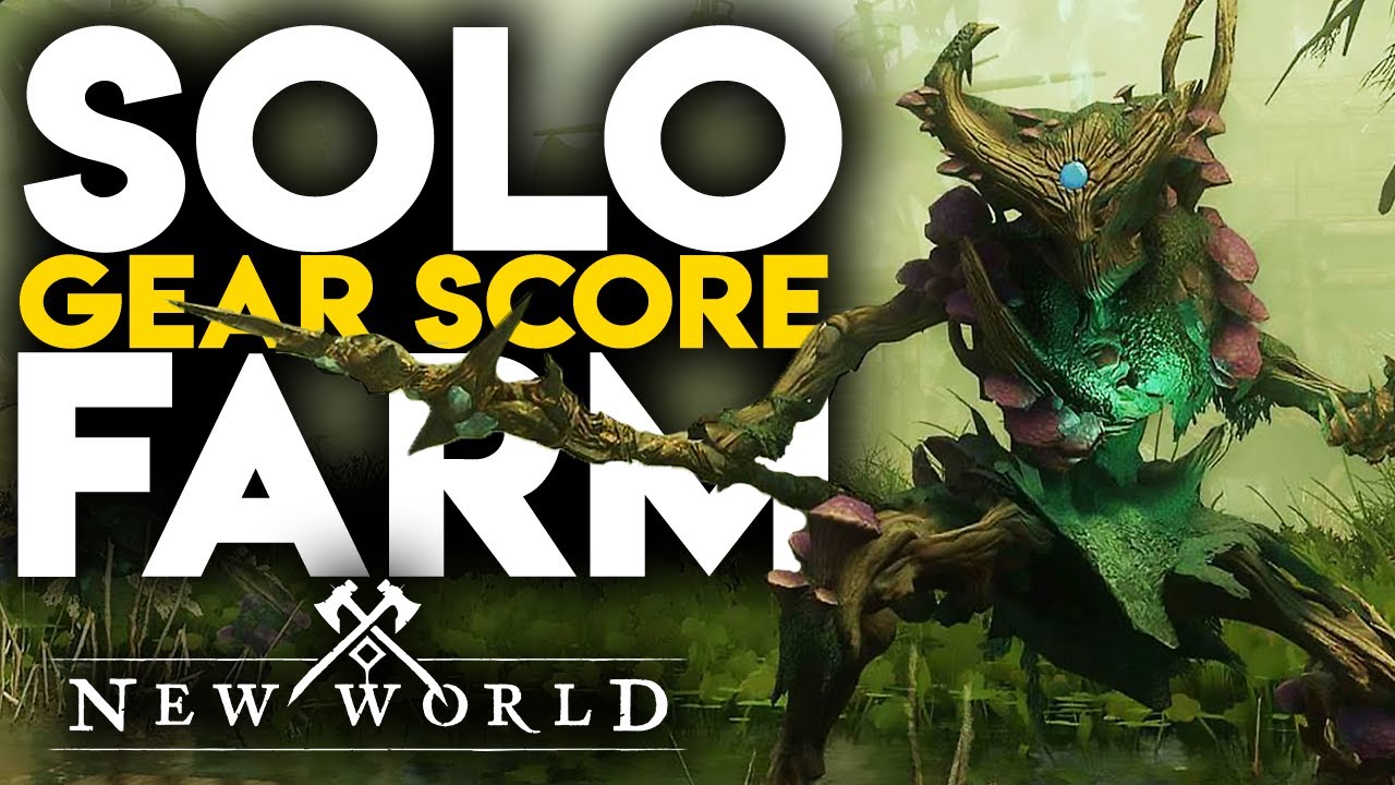New World - Najlepszy spot na podbijanie GEAR SCORE SOLO (BEST GS SOLO FARM WATERMARK) | PORADNIK PL