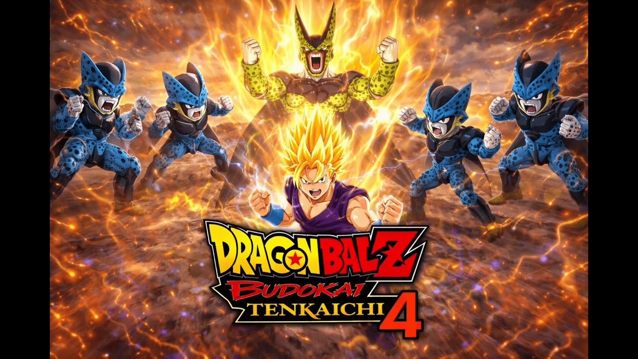 Gohan SJ2 vs Cells Jr. (En ese Momento Cell Sintio el Verdadero Terror)