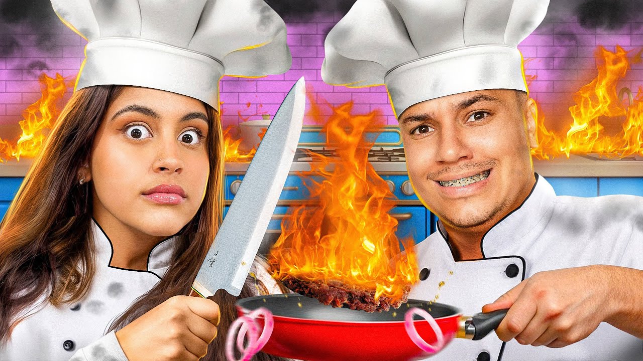 ABRIMOS UM RESTAURANTE E ELE PEGOU FOGO!