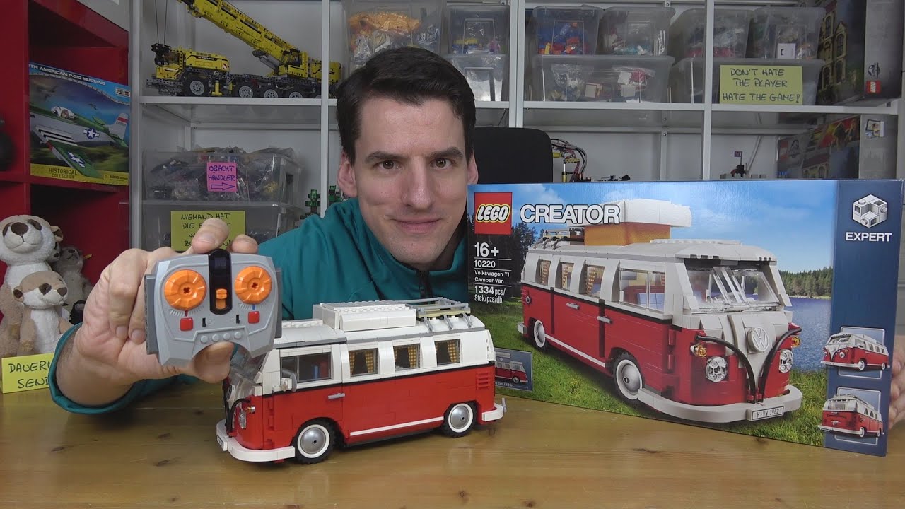 RC-Umbau für den großartigen Bulli! LEGO® Creator Expert 10220 by CustomBricks