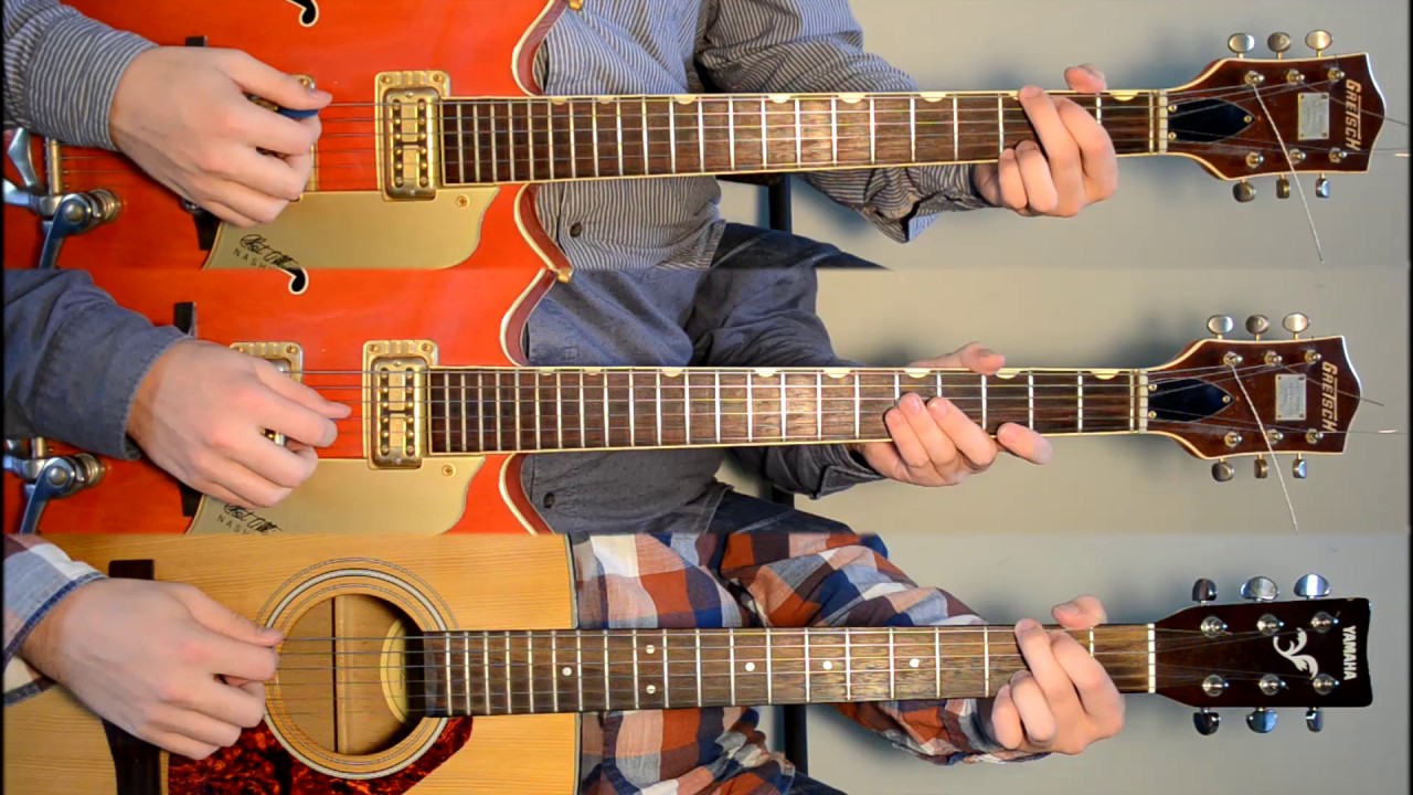 The Hollies - When Your Light's Turned On - Guitar and Bass Cover