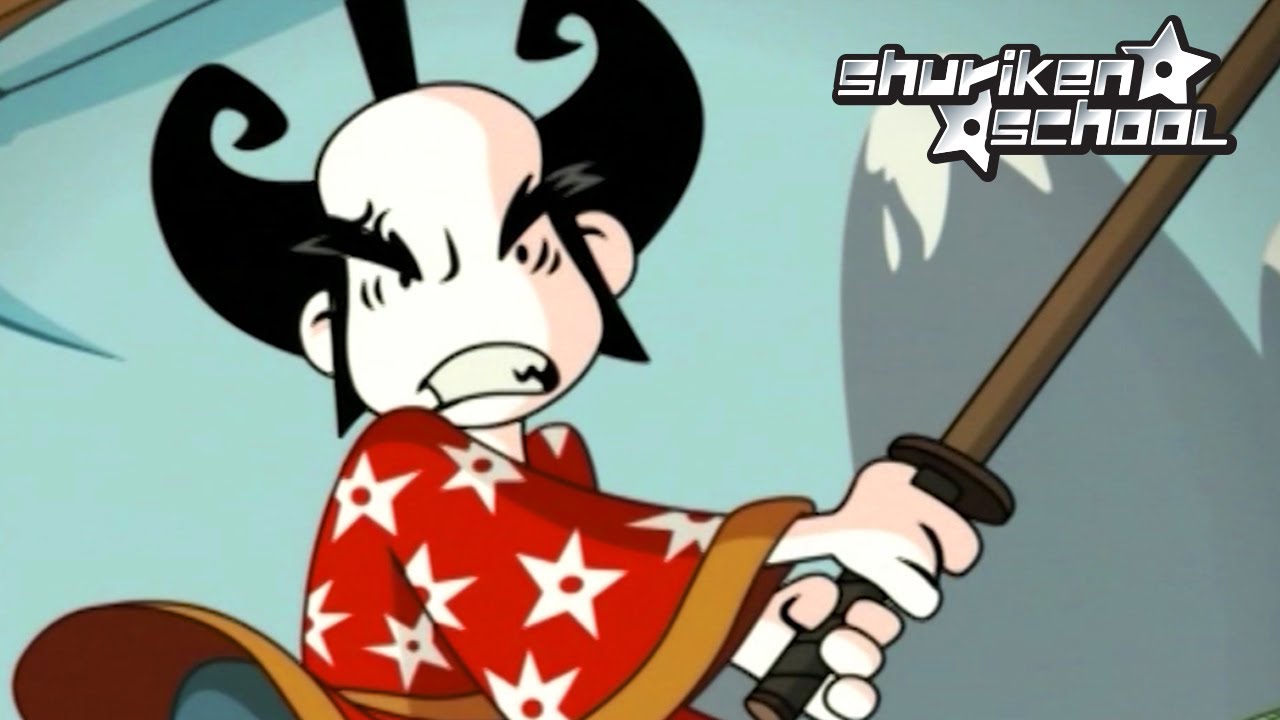Shuriken School 🉐Le fantome de Kabuki 👻 (S1-Ep18) Dessin animé en Français