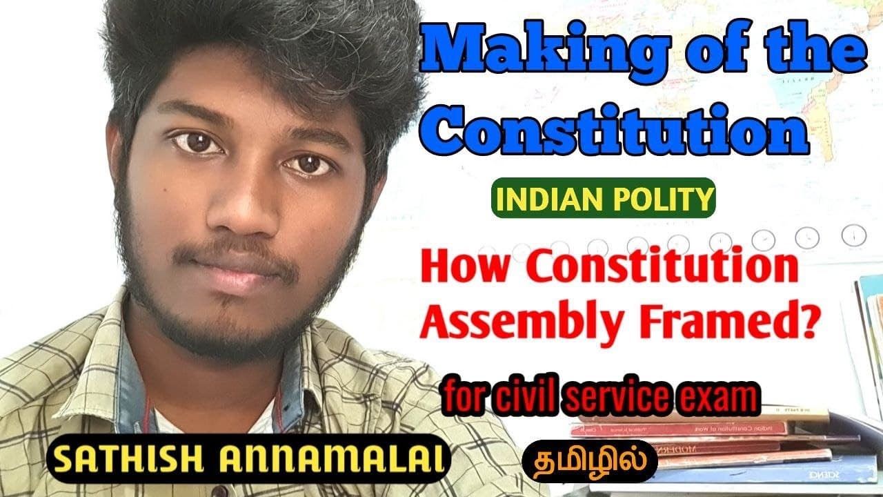 Making of our Indian constitution | How the Constitution Assembly Framed ? | |UPSC|TNPSC| Tamil