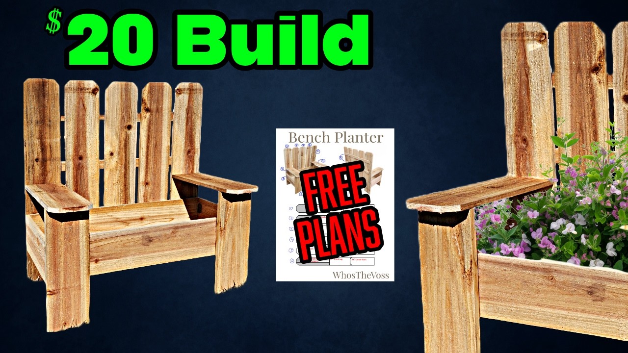 How to build a Bench Planter | Make Money Woodworking | How To