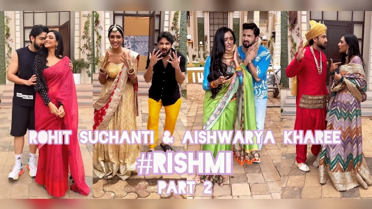 Rohit Suchanti and Aishwarya Kharee on Instagram Reels part 2 😍💖 // Bhagya Lakshmi भाग्य लक्ष्मी