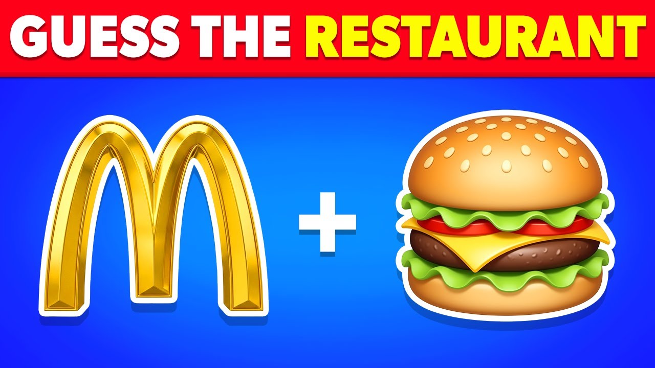 Угадай фастфуд по эмодзи 🍔 Эмодзи-квиз 2026