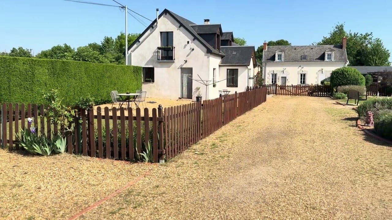 Two House Property for Sale Loire Valley France 49 - Garden View 1