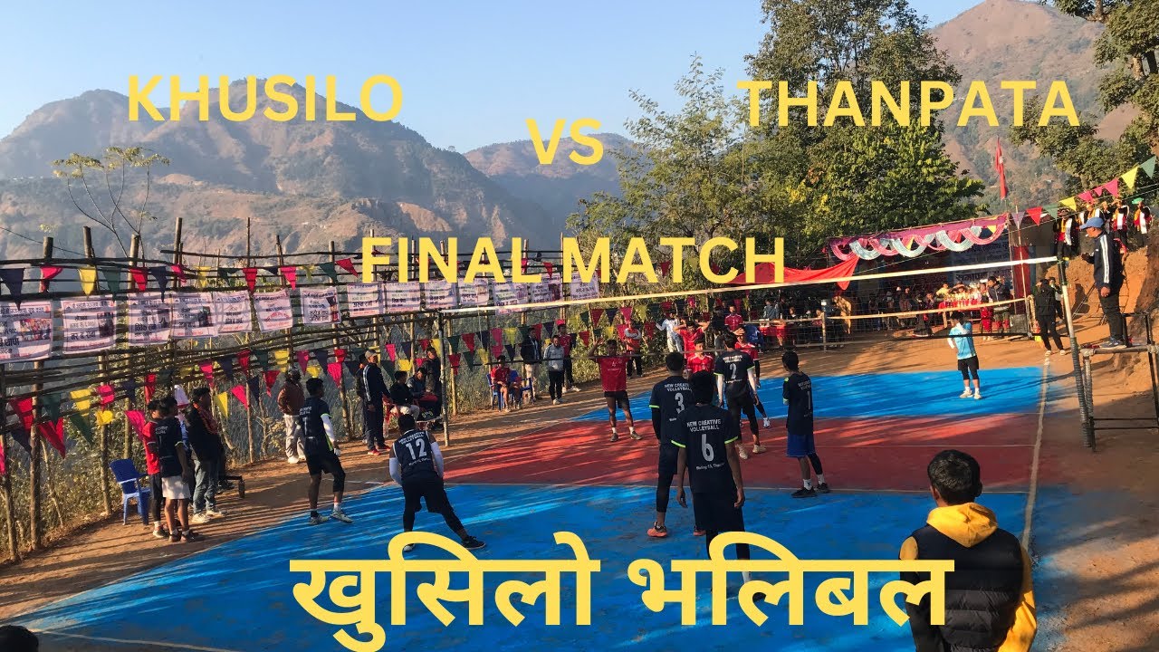 खुसिलो vs थानपाटा ! FINAL MATCH ! BEST SPIKE VOLLEYBALL! KHUSILO VOLLEYBALL TOURNAMENT! #RameshGrg