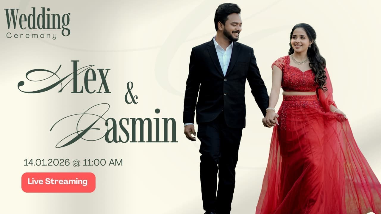 Wedding || ALEX & JASMIN || St. Mary's Forane Church, Pulincunnoo