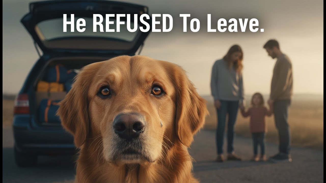 They Had 12 Minutes to Leave—Then the Dog Refused to Get in the Car