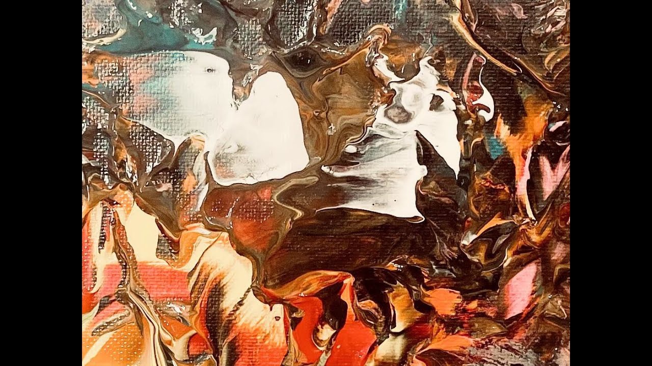 Abstract Acrylic Art for Beginners:Palette Knife and Brush Tools Techniques