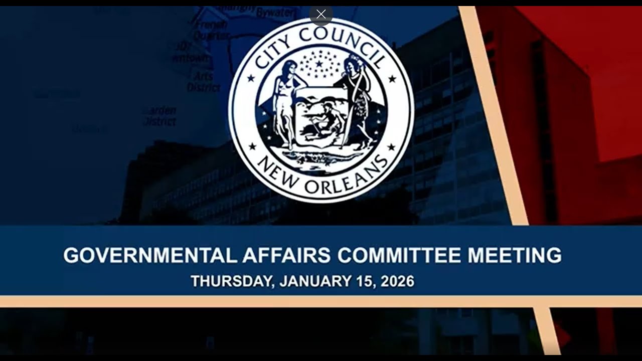 Governmental Affairs Committee Meeting