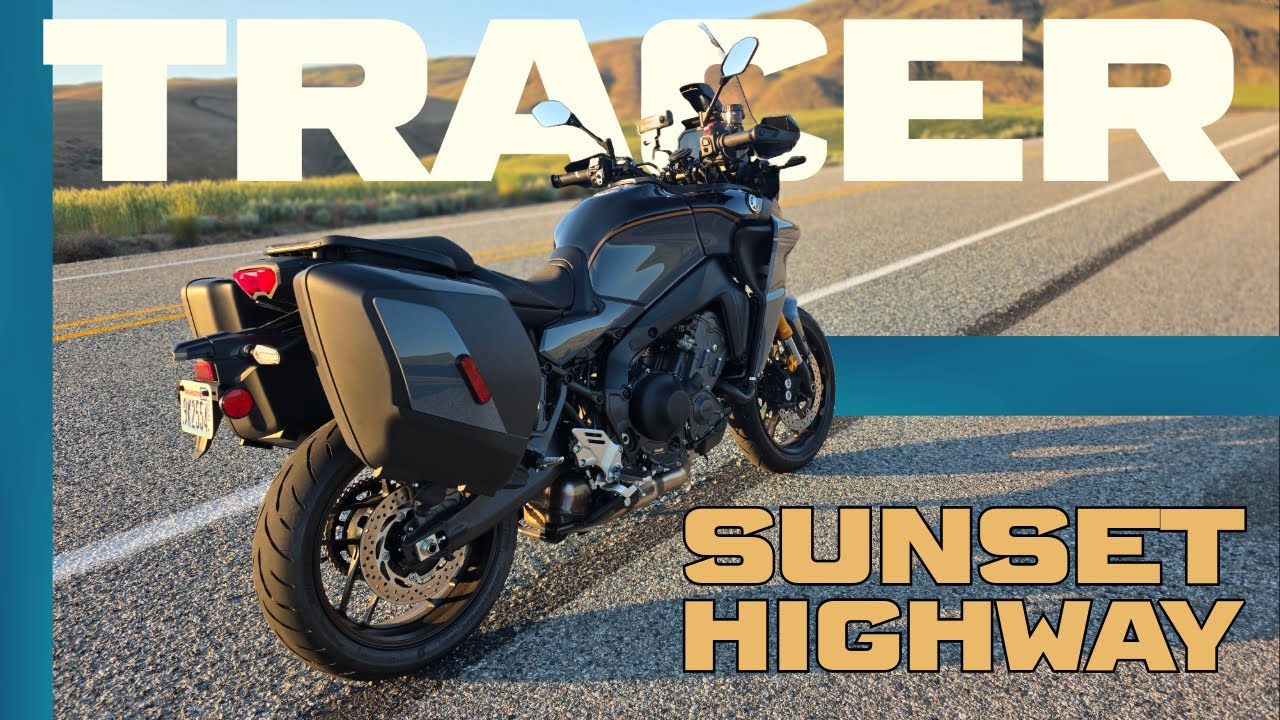 Sunset Highway | 2024 Yamaha Tracer 9 GT+ Cinematic FPV & Drone Music Video