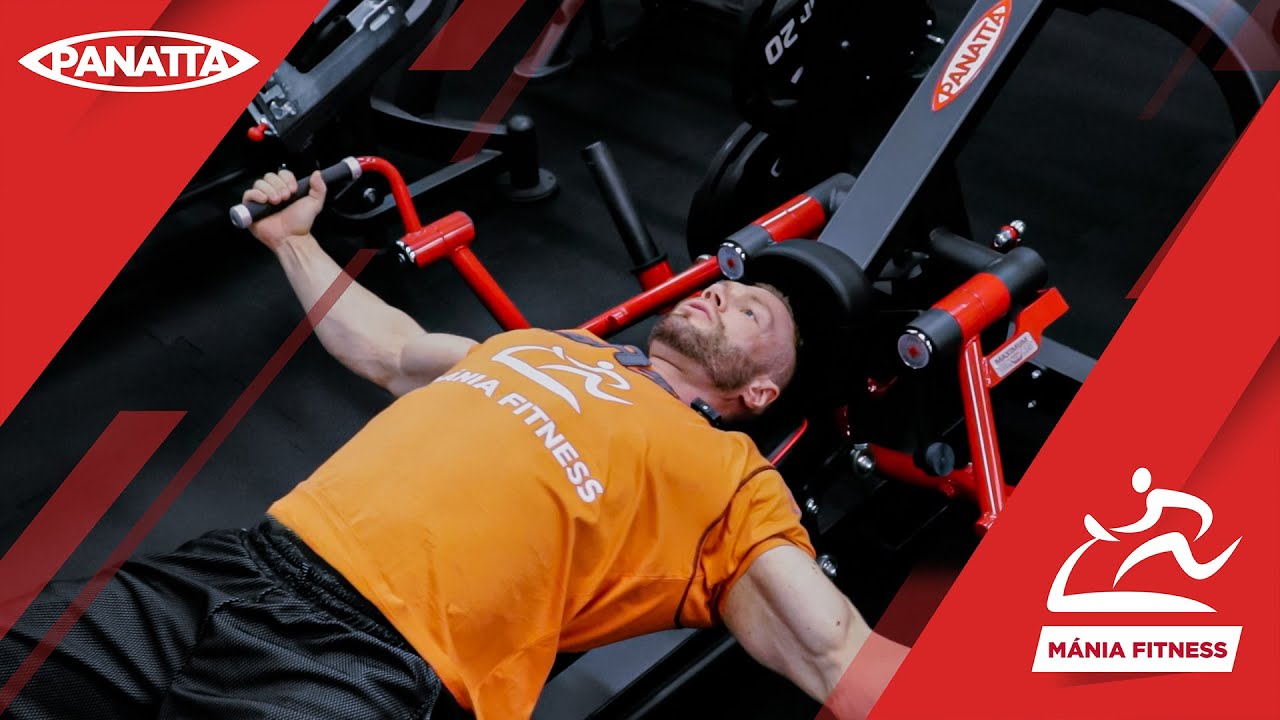 Molnár Péter 'The Freezer' - Panatta Super Middle Chest Flight Machine - Mellprés gép 1FW043