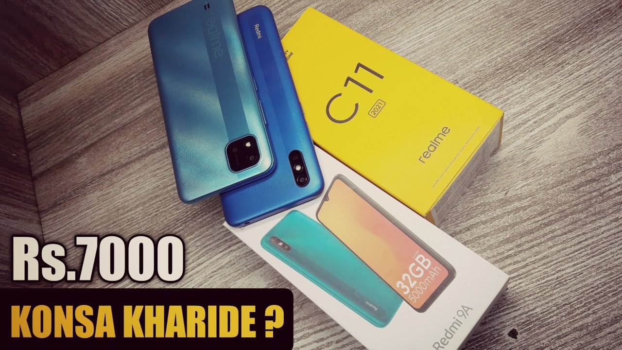 Realme C11 2021 vs Redmi 9A - Which Should You Buy ?