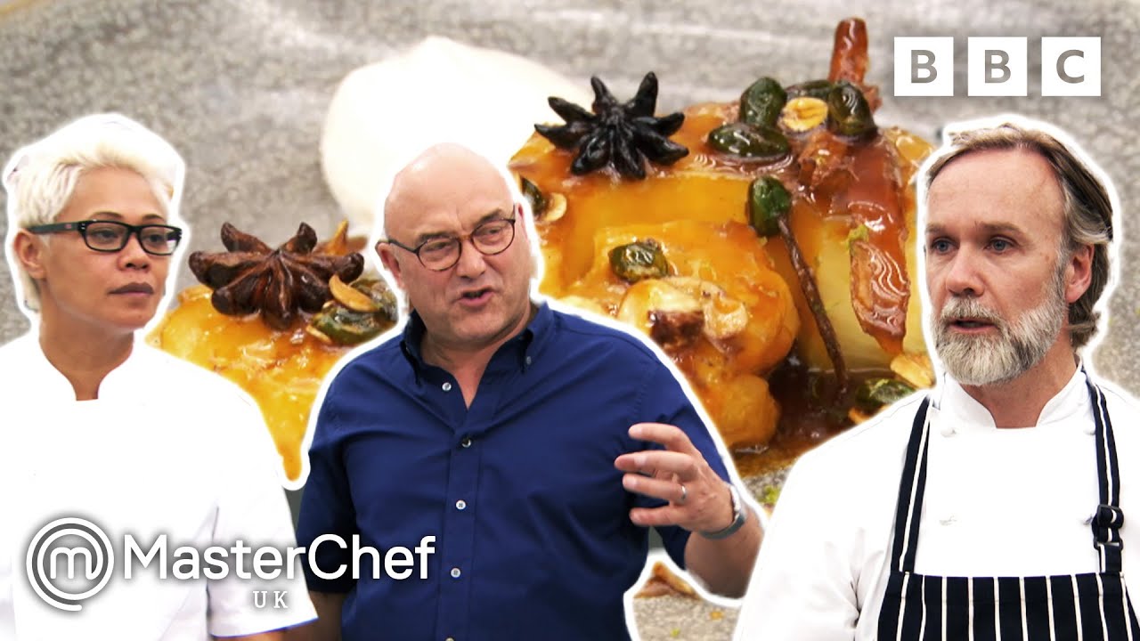 Marcus Wareing's Caramelised Pineapple Dessert! | MasterChef UK