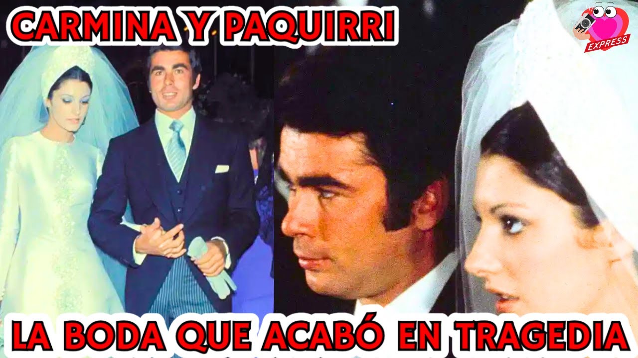💔▶ CARMINA ORDOÑEZ Y PAQUIRRI EL MATRIMONIO QUE TERMINÓ EN TRAGEDIA