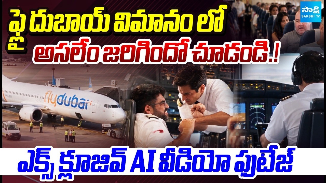Flydubai Flight Incident EXCLUSIVE AI VIDEO | Indian Pilot Smit Machchhar | Yaniv Hayoun | @SakshiTV
