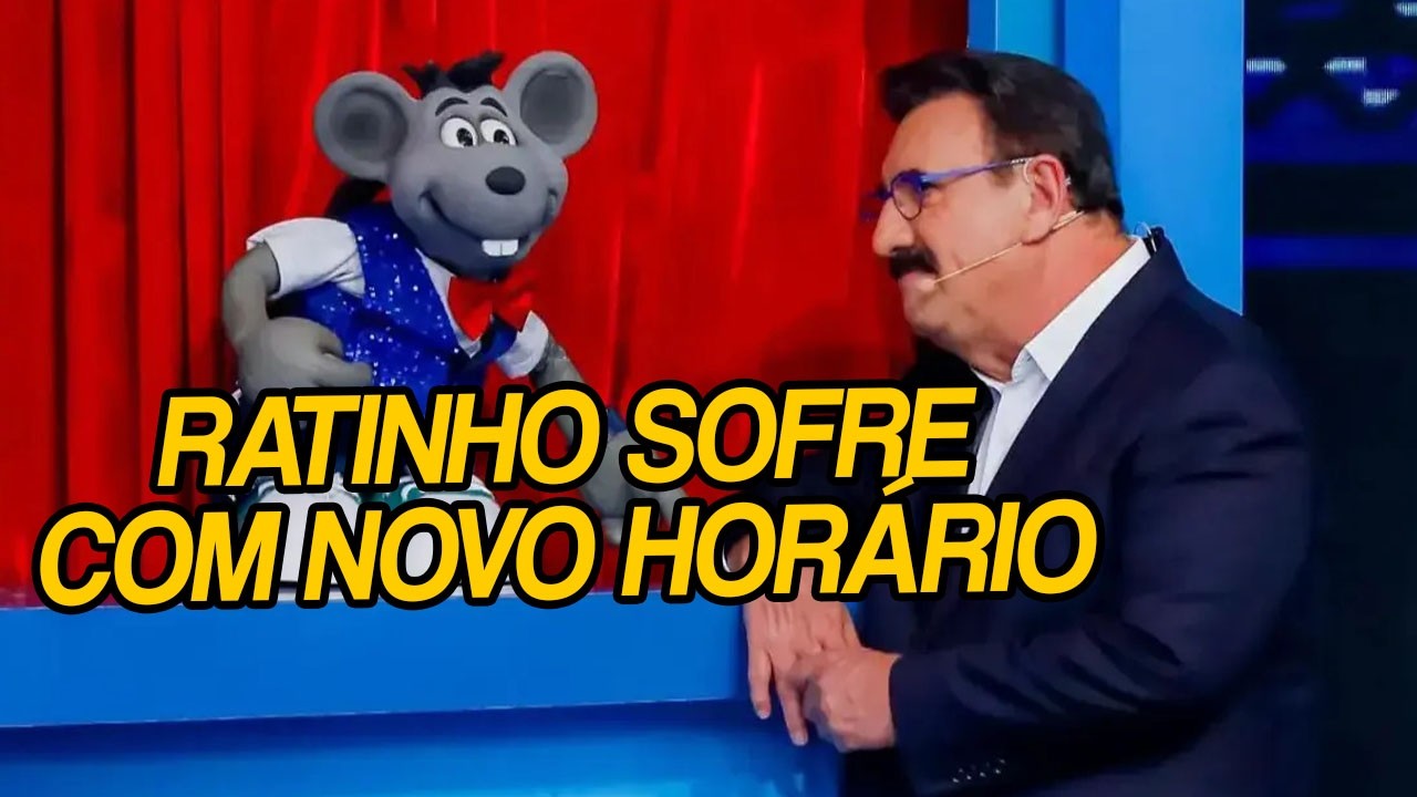 Ratinho sofre no novo horário: vai crescer com Ratinho Livre?