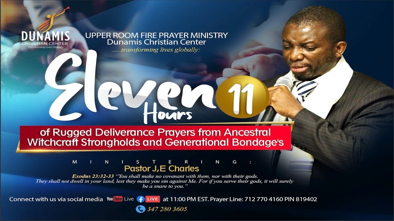11Hrs of Rugged Deliverance Prayers from Ancestral Witchcraft Strongholds  Exodus 20:5, 23: 32-33