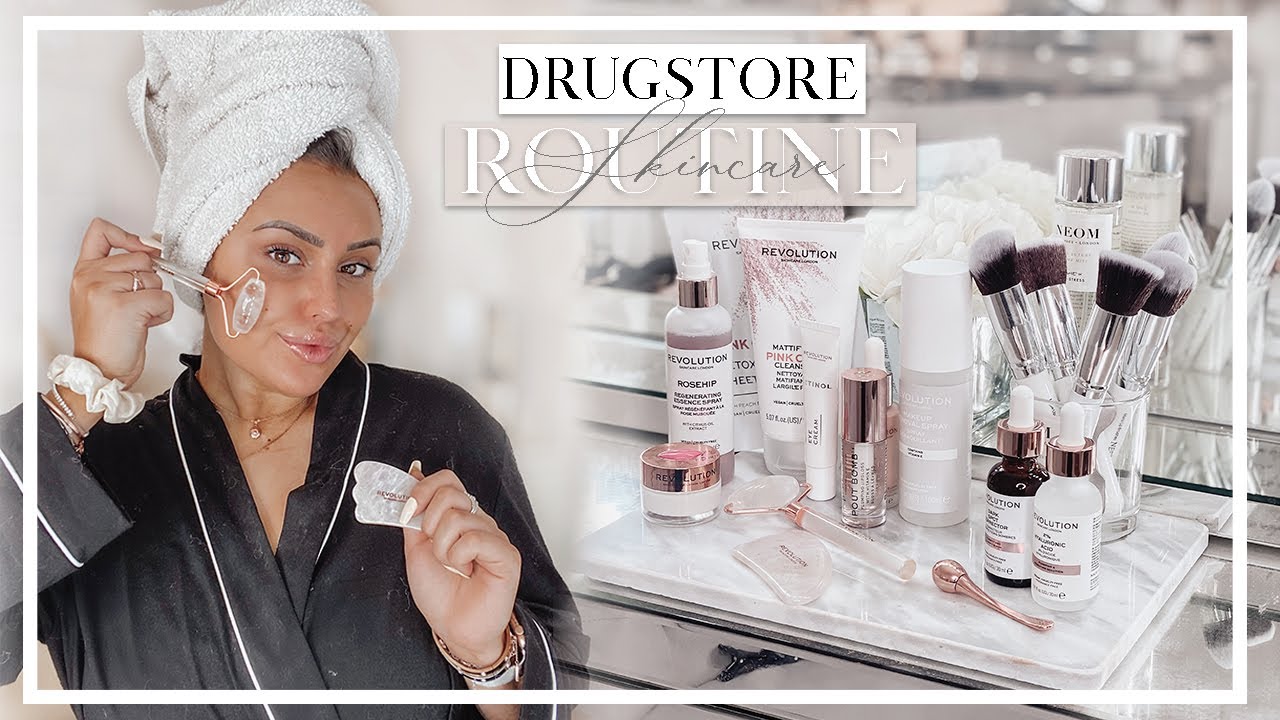 DRUGSTORE SKINCARE ROUTINE | NOT SPONSORED!