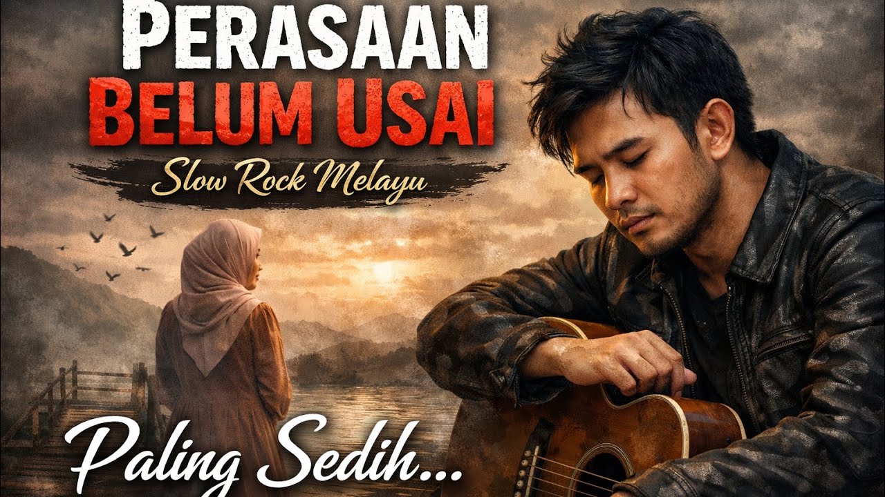 PERASAAN BELUM USAI 💔 Slow Rock Melayu Paling Sedih 2026 | Bikin Nangis & Merinding!