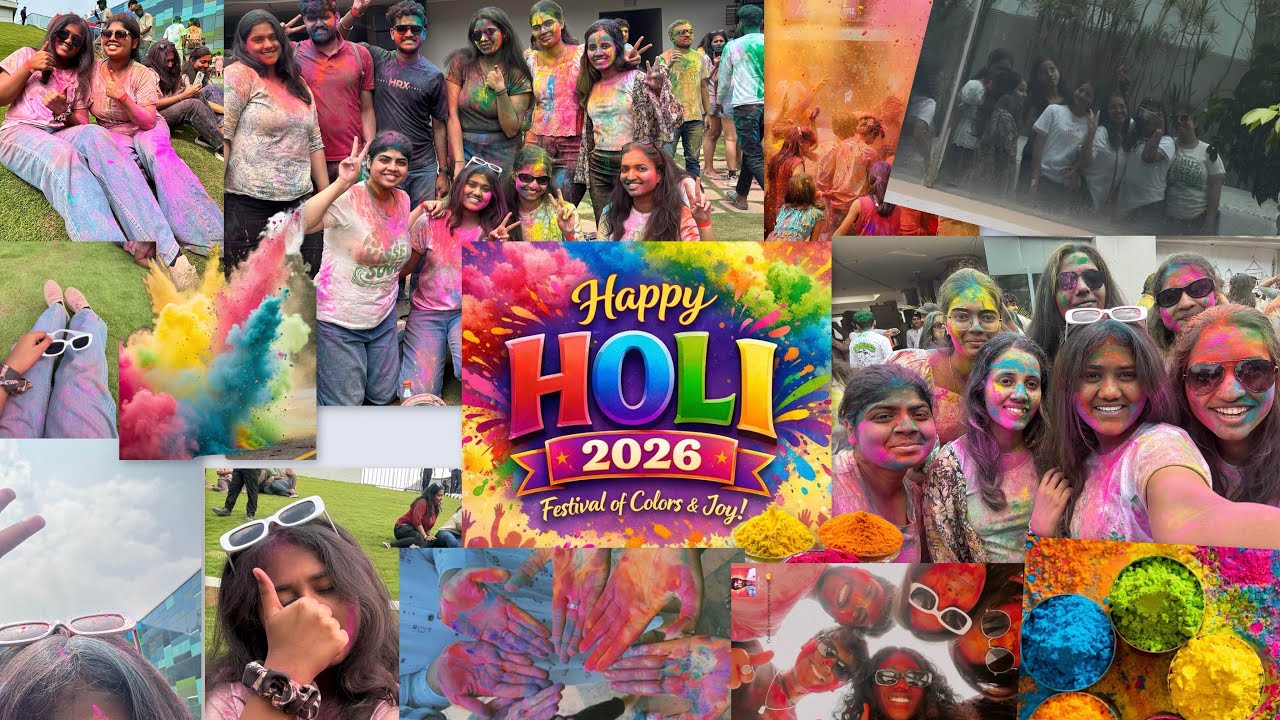 HOLI CELEBRATION 2026 | RANG E BAHAAR (Bangalore) | VLOG 