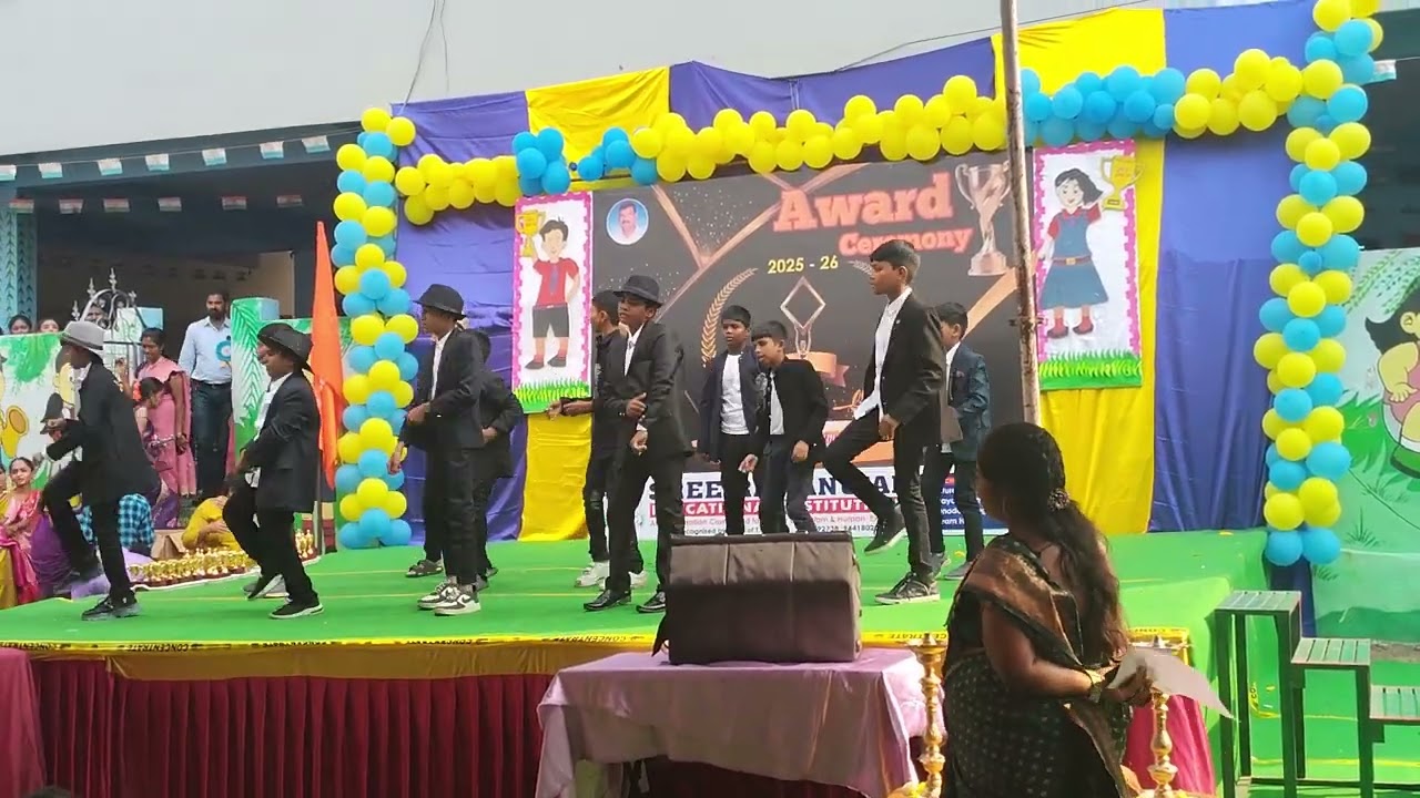 Award ceremony program dance performance ####