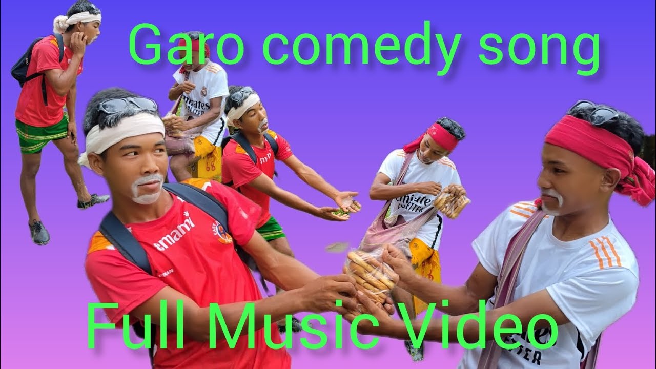Sadu Akgoti Comedy song// ( Ningseng chisik ) & ( Millick sangma) Music by (Anak Desa)