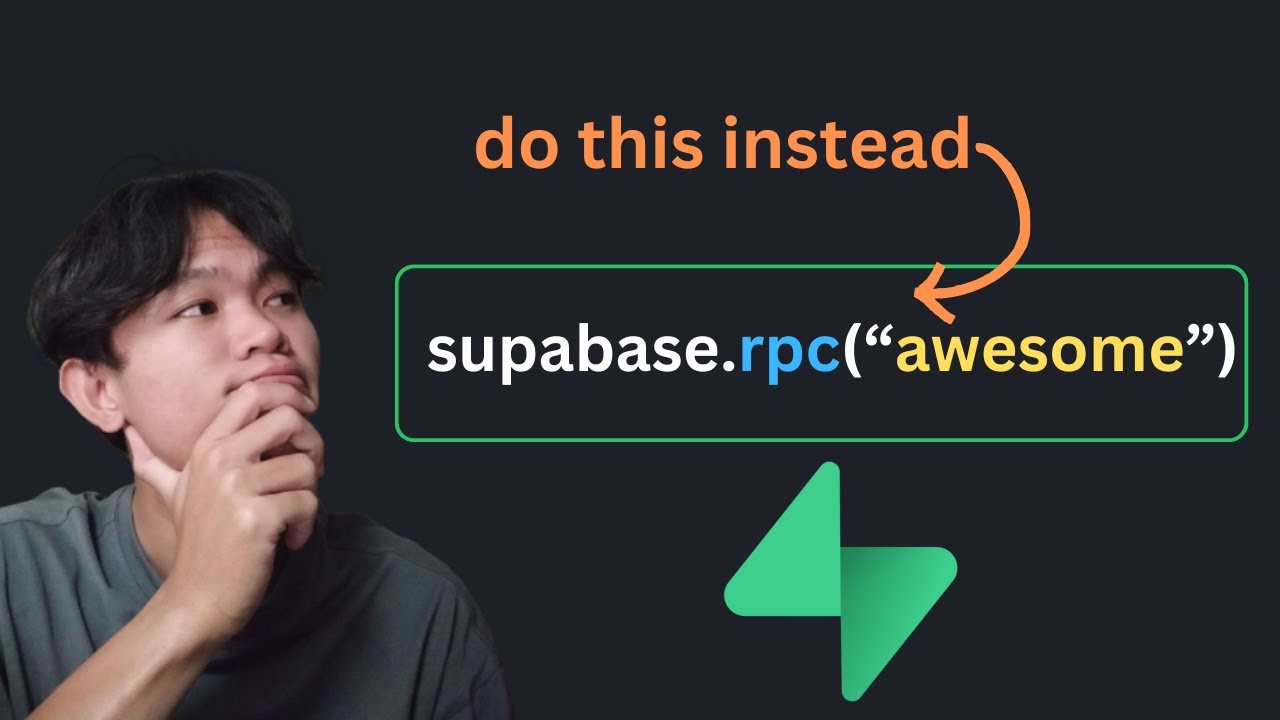 You should use @Supabase rpc if you do this .....