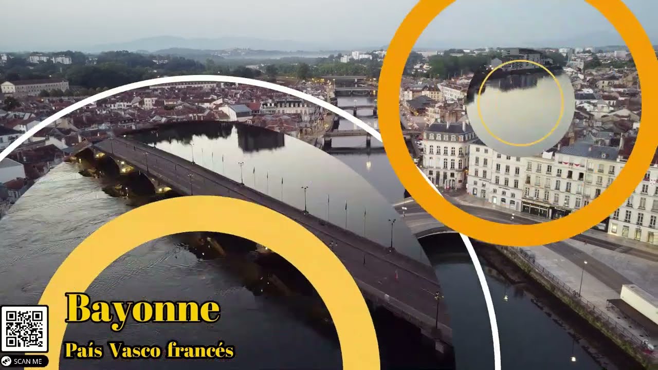 Video con Drone Bayonne, Pais Vasco Frances (DJI mini SE) Jokagui18