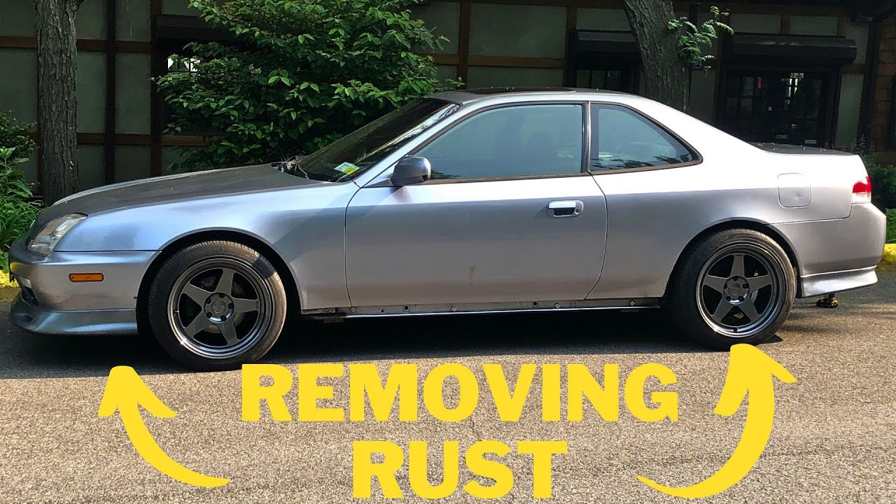 Removing Rust on 5th gen Honda Prelude