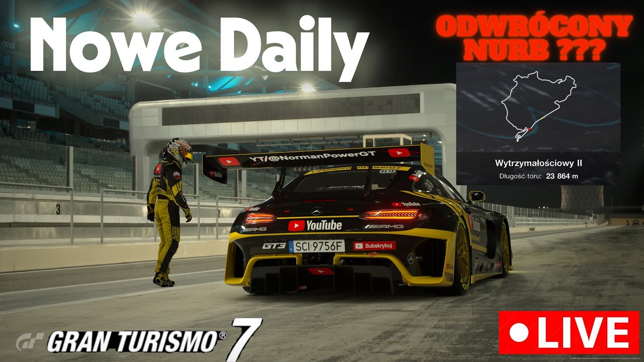 Gran Turismo 7 / Nurburgring Reverse po raz pierwszy w historii na Daily ???