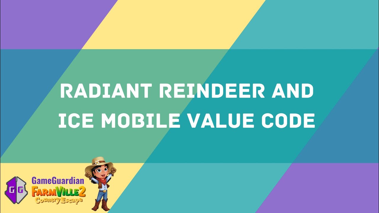 Radiant Reindeer & Ice Mobile Decoration Value - Farmville 2 Country Escape
