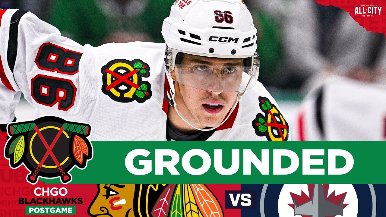 BLACKHAWKS POSTGAME: Chicago Can’t CLOSE OUT, Falls in OT to Winnipeg | CHGO Blackhawks Podcast