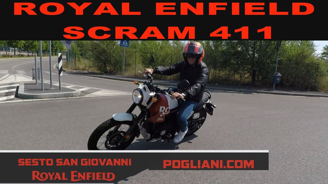 Royal Enfield Scram 411  by Pogliani