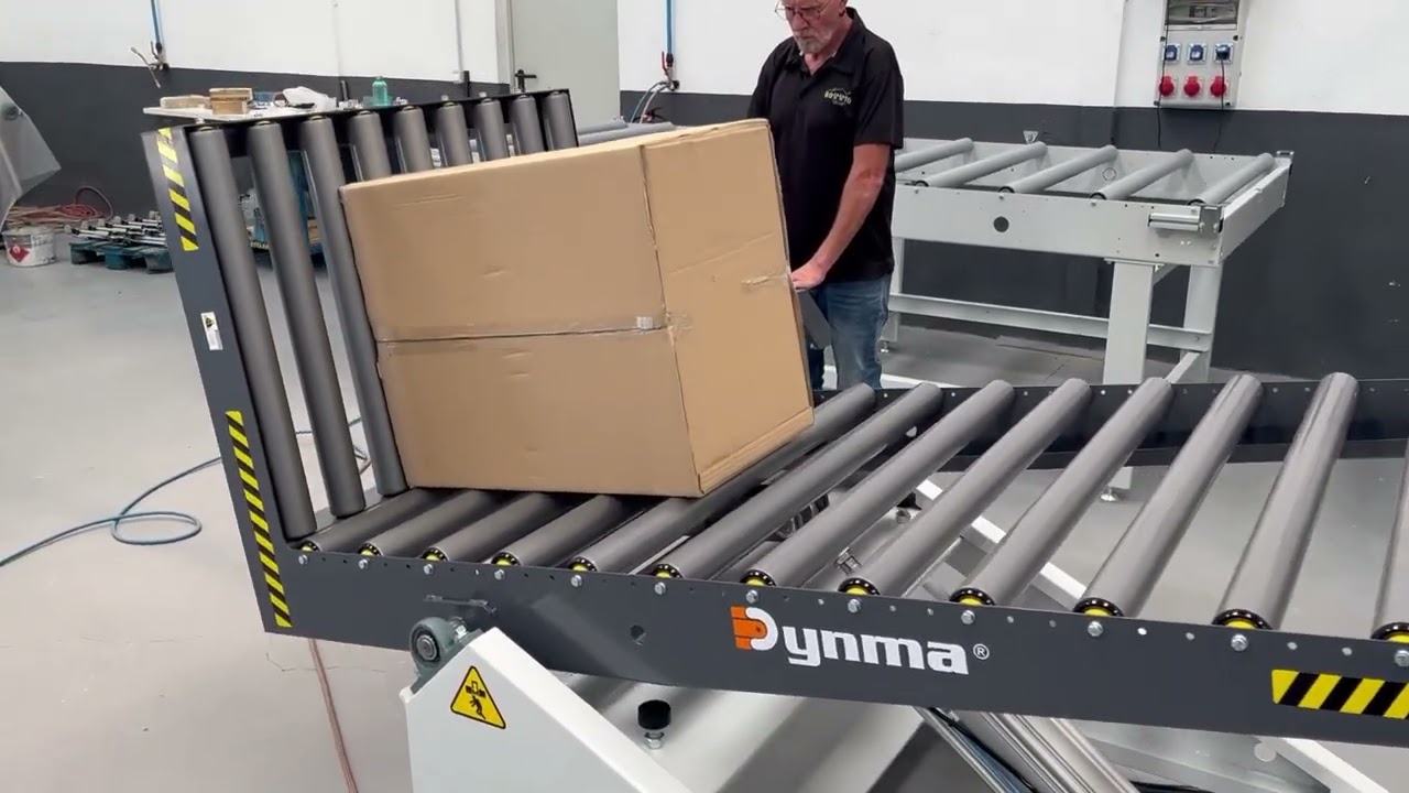 Dynma VRG-2010. Volcador neumatico de rodillos.