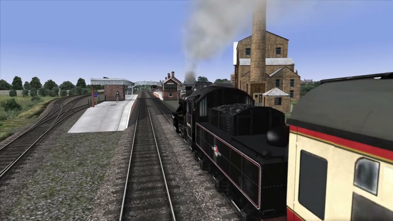 Train simulation - St Ives to Huntingdon via Godmanchester