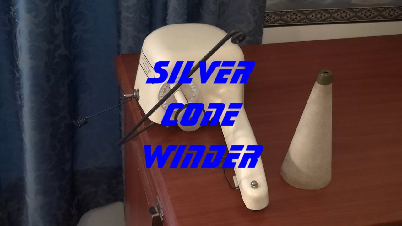 Silver Electric Cone Winder