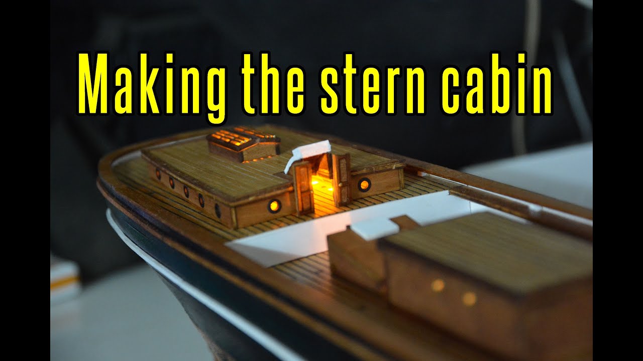 Cutty Sark - part 25 Making The Stern Cabin
