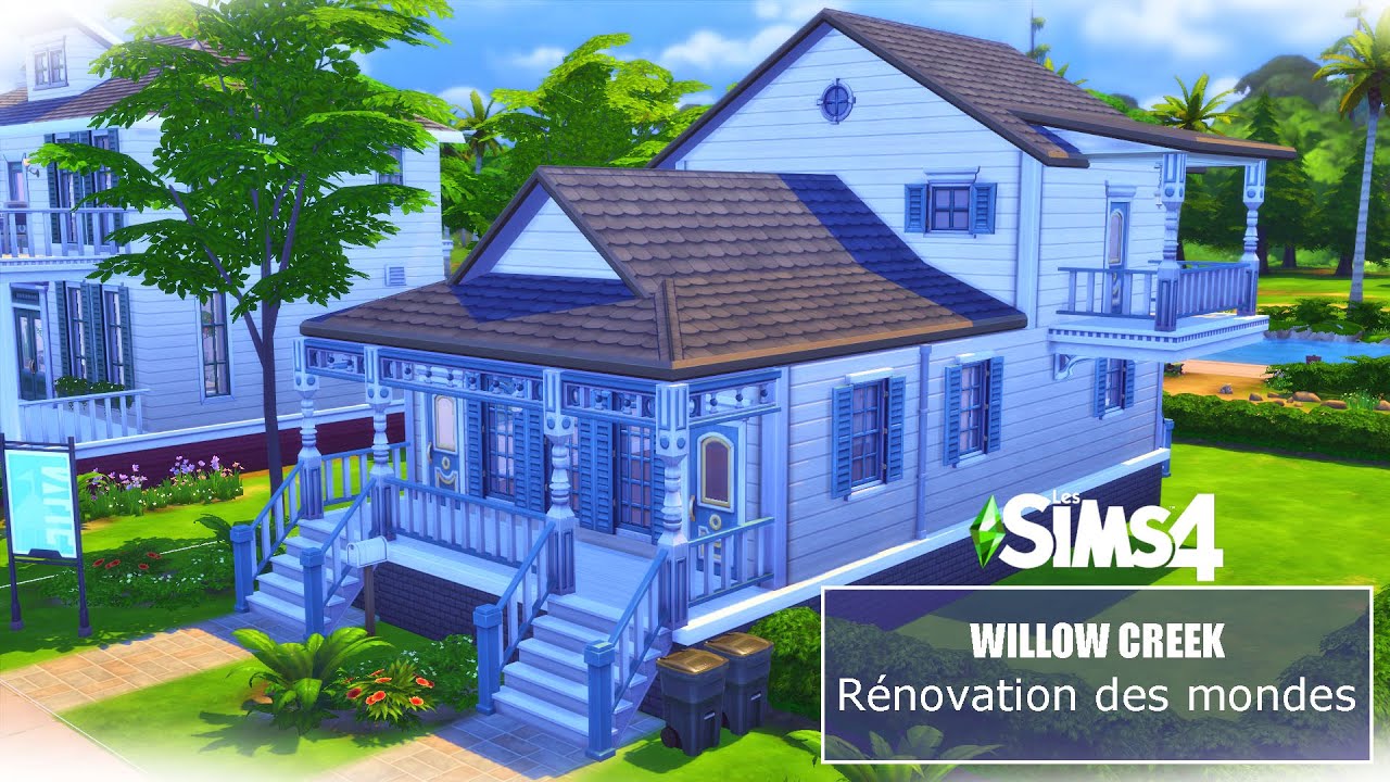 1025 COURTYARD LANE - ON SALE - Stop Motion Speed Build (NO CC) - The Sims 4