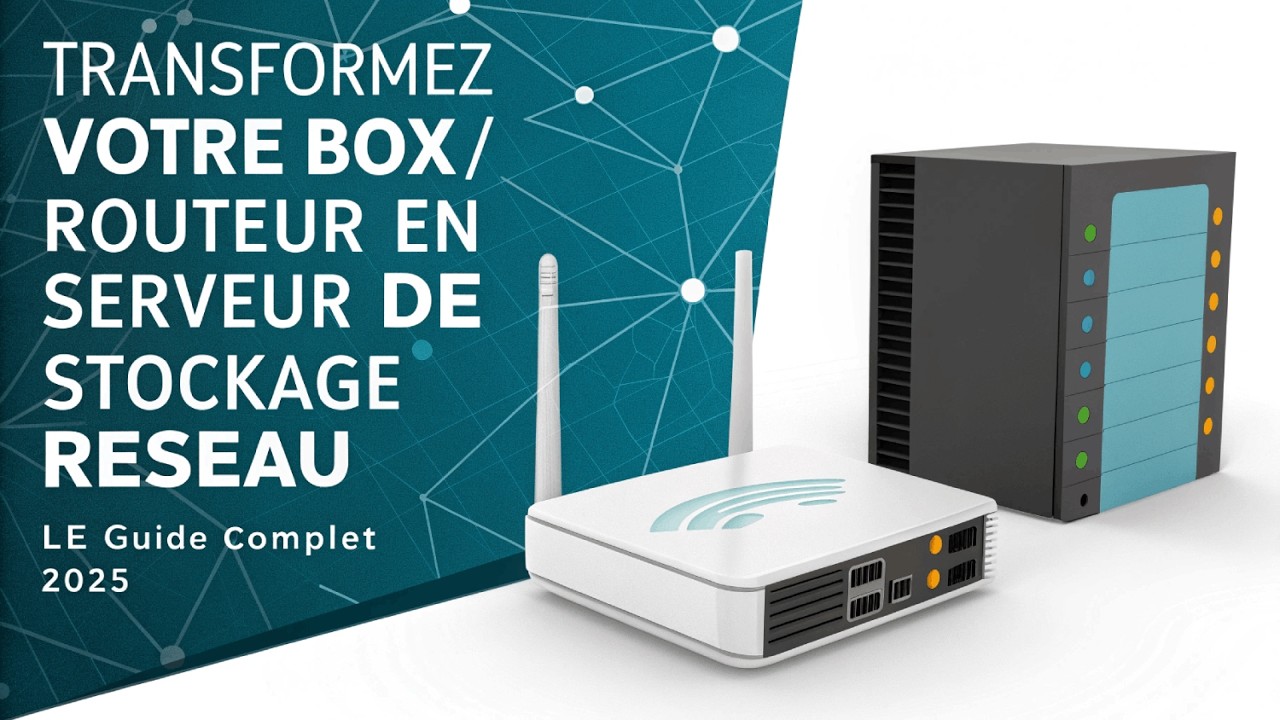 Utilisez votre routeur comme unit&eacute; de stockage r&eacute;seau